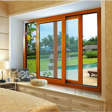 Aluminium Wood Sliding Window